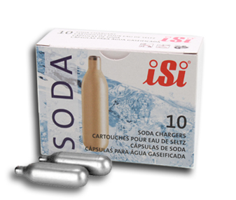 iSi CO2 Soda Chargers - 10 Pack