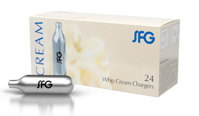 SFG Nitrous Oxide Whip Cream Chargers - Case of 600