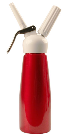 TW by Mosa Red Half Litre Whipped Cream Dispenser