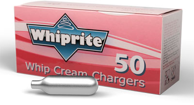 WhipRite Cream Chargers- 50 Pack